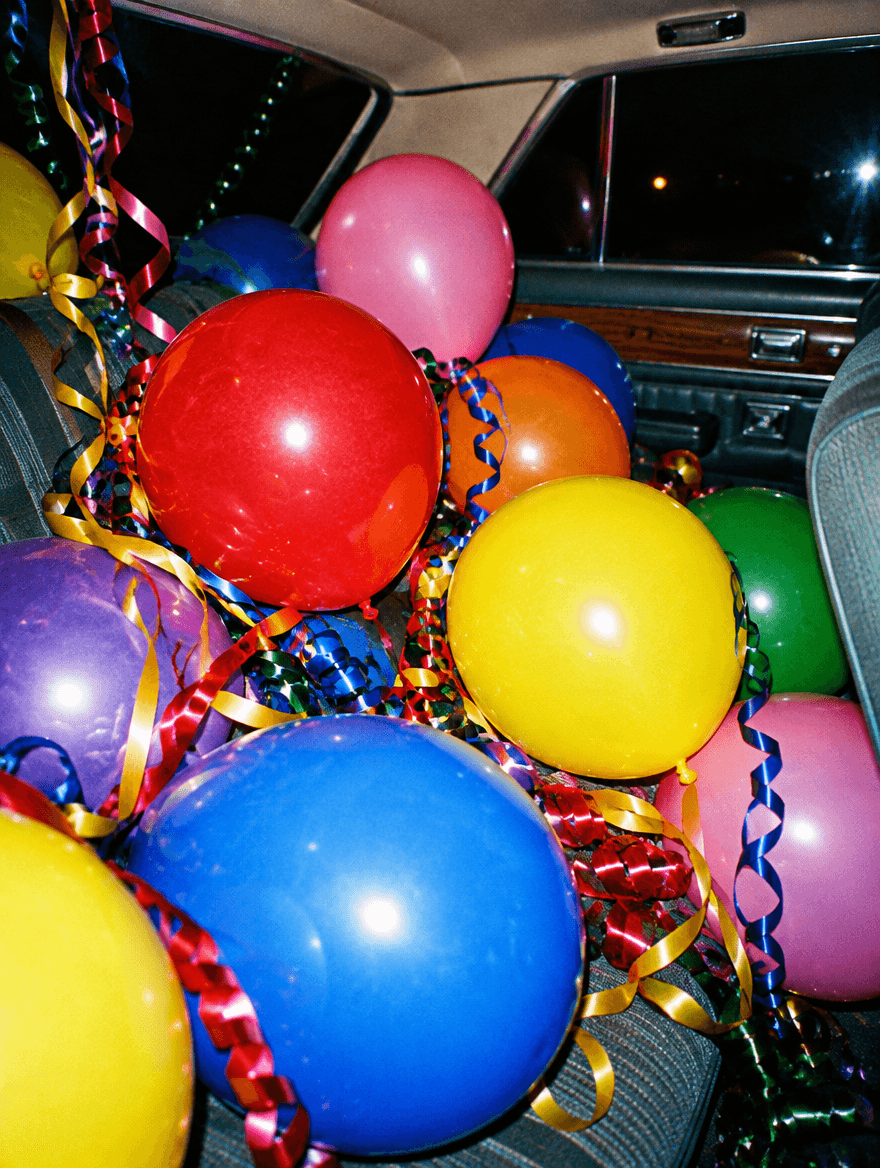 Backseat balloons